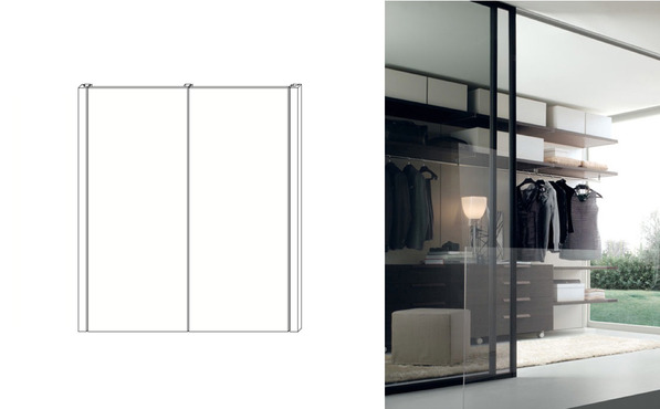 2 Panel back panels