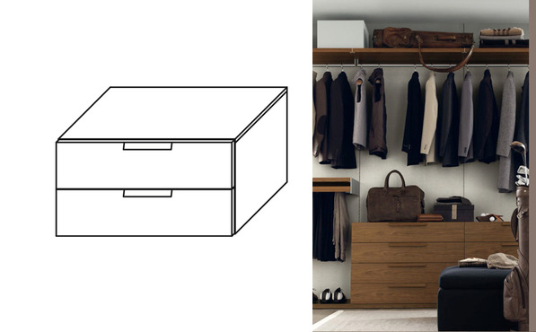 Cabinets 2 drawer