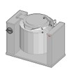 Bertos Bol. Pan Tilting Kettle Lt.200 Steam Ind