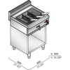 Bertos Freestanding Electric Pasta Cooker 25Ltr