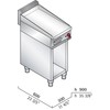 Bertos Freestanding 300W Gas Griddle