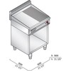 Bertos Freestanding Half Ribbed/Flat Gas Griddle 601