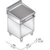 Bertos Freestanding Gas Ribbed Griddle