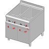 Bertos Gas Pasta Cooker-2 Doub.Ss Tanks Lt40+40