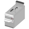 Bertos Gas Fryer - Pilot Flame . Electronic Controls 22 Lt.
