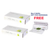 OFFER!!! 2 x Prowrap Cling Film 450mm Refills (Packs of 3) with FREE Dispenser (worth &pound;28.99)