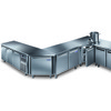Afinox TRK700 3 Door Refrigerated Preparation Counter -2/+7