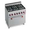 Bertos 6 Burner Gas Oven G6F6+T