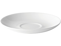 Anton Black Bone China Coupe Saucer