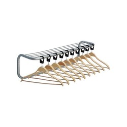 Wall Rail With 10 Hangers