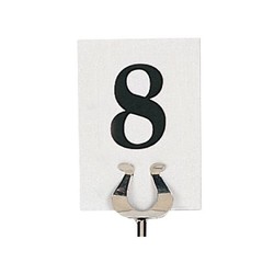 Table Numbers, Stands and Sign