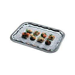 Disposable Party Tray Metal Chrome Plated