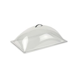 Clear Plastic Cover Chrome Knob For Top Fresh GN 1/1