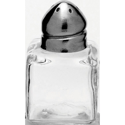 3cm Square Salt Pot, Stainless Steel Top (Box of 96)
