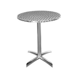 Bolero Stainless Steel Flip Top Bistro Table