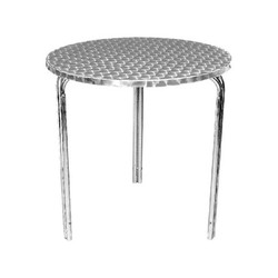 Bolero Stainless Steel Stacking Bistro Table