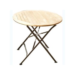 Bolero Teak Courtyard Folding Table