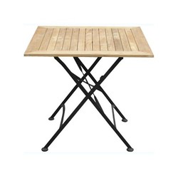 Bolero Courtyard Folding Square Table