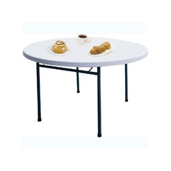 Bolero Foldaway Round Utility Table 4Ft