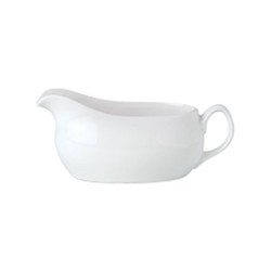 Steelite Simplicity White Sauce Boat 13oz (Box 6