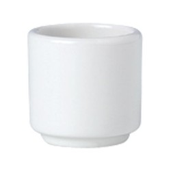 Steelite Simplicity White Egg Cup Footless 1 3/8 Inch (Box 12)