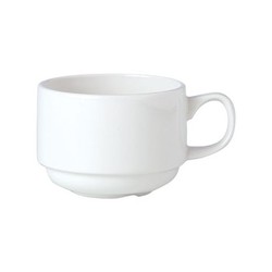 Steelite Simplicity White - Cup Stacking Slimline