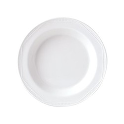 Steelite Monte Carlo White Soup Plate 8.5 (Box 24)