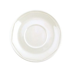 Steelite Monte Carlo White Cream Soup Stand 6.5 (Box 36)