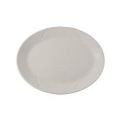Steelite Bianco White Oval Plate