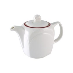 Steelite Bianco Bordeaux Teapot (Box 6)