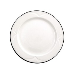 Steelite Bianco Noir Plate