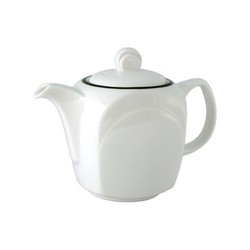 Steelite Bianco Noir Teapot (Box 6)