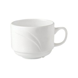 Steelite Alvo White Stacking Cup (Box 36)
