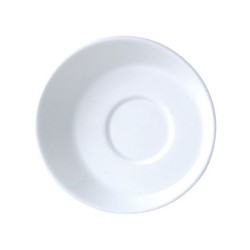 Steelite Sheer White Saucer (Box 24)