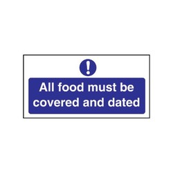 All Food Covered & Dated Sign