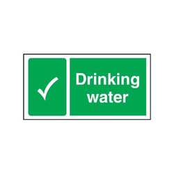 Drinking Water Sign