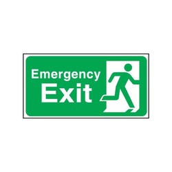 Emergency Exit Sign