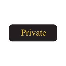 Door Sign - Private