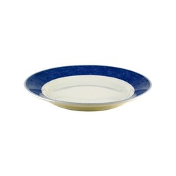 Coloured Border Mediterranean Dish 10 (Box 12)