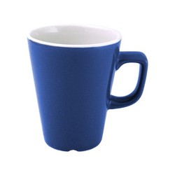 Solid Colour Glaze Cafe Latte Mug 12oz (Box 12)