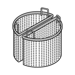 Bertos 2 Baskets 1/2 100 Lt