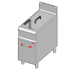 Bertos Gas Standing Fryer- Piezo Ign- Pilot Fl.