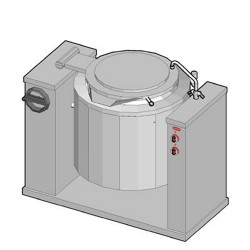 Bertos Boil.Pan Tilting Kettle L100 Steam Ind