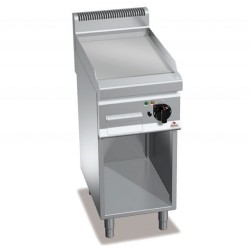 Bertos  El.Fry Top-Polished Steel-Open Stand