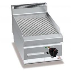 Bertos Counter Top Elec.Grillplate-Ribbed Plate