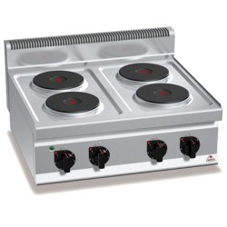 Bertos Counter Top Elect.Cooker 4 Round Plates