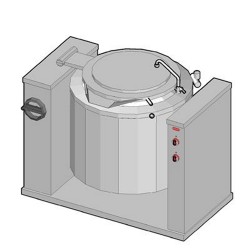 Bertos El. Boiling Pan Tilting Kettle Lt200 Ind