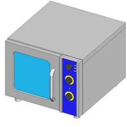 Foinox Convection Oven  4 x 2/3 Gn