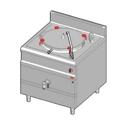 Bertos Gas Boiling Pan Lt. 200 Direct Autoclave