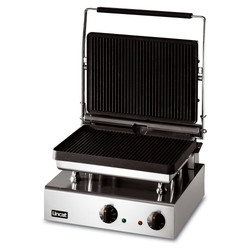 Lincat Panini Grill Large - ribbed top and bottom